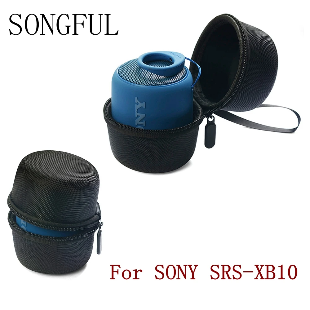 Black Bluetooth Speaker Column Bag For Sony SRS XB10/Sony XB10/Sony SRS