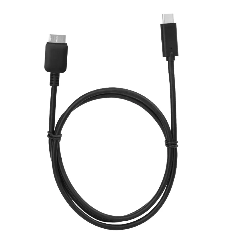 Usb 3 0 Type C к Micro USB B открытый алюминиевый кабель для передачи данных HDD 1 подходит