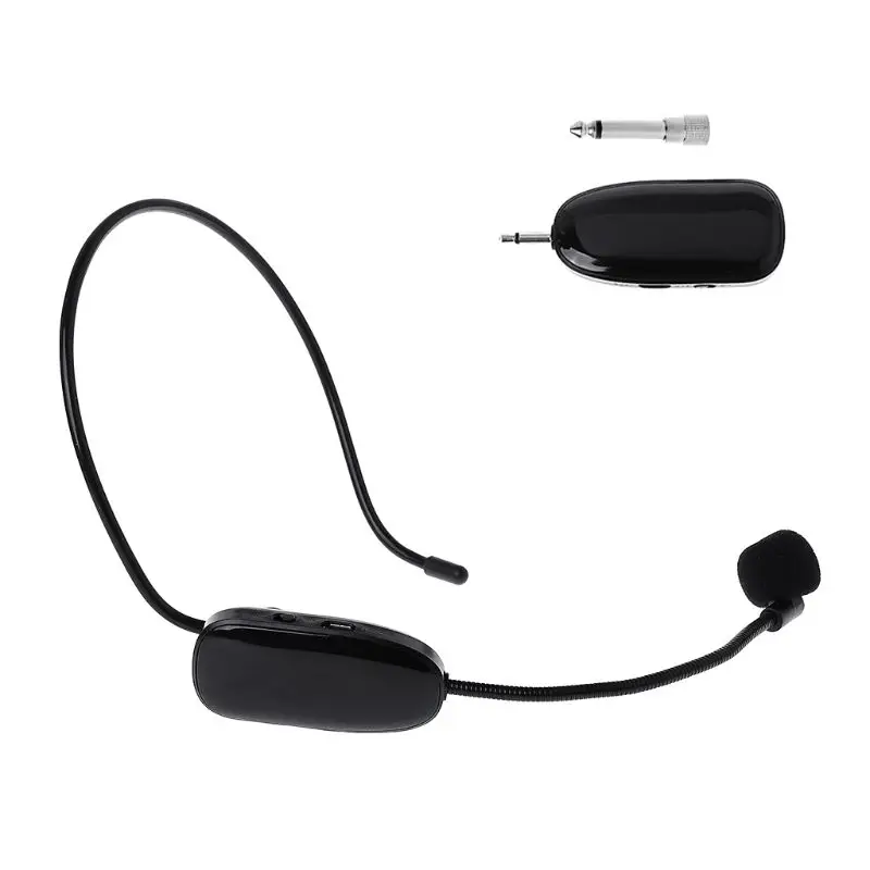 

UHF Wireless Microphone Professional Head-wear Mic for Voice Amplifier Computer