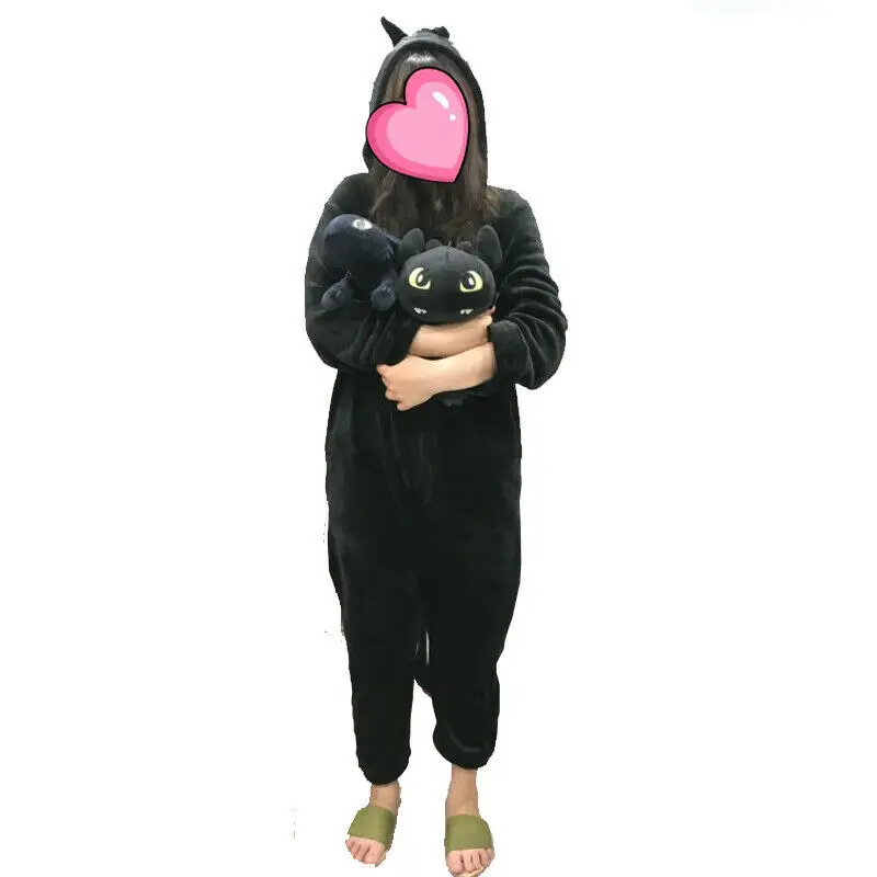 Goedkoop Anime Hoe to Train Your Dragon Tandeloze Cosplay Kostuum Jumpsuit Pyjama