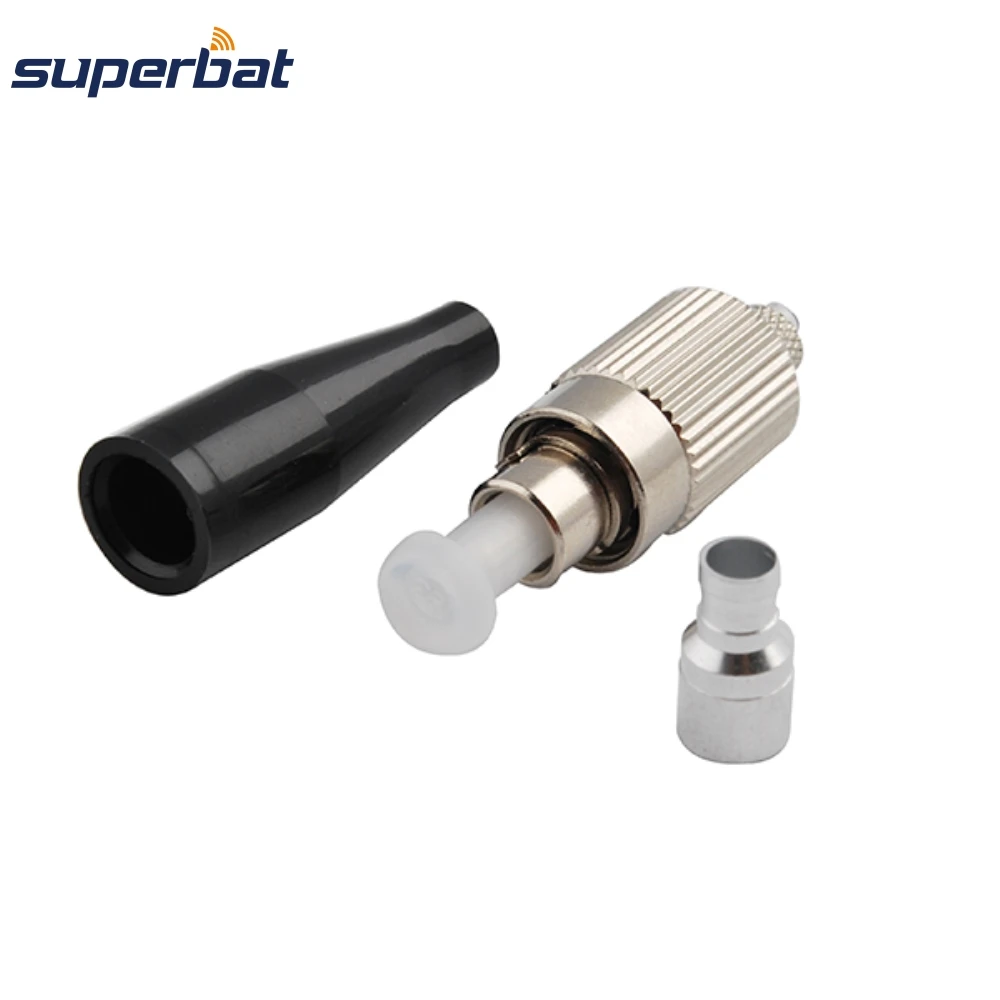 

Superbat FC Singlemode Fiber Optic RF connector with 3mm boot high quality NEW