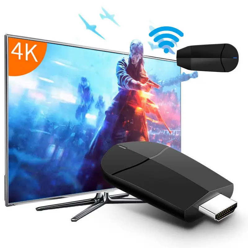 HDMI ТВ-карта ключ 4 K Wi-Fi дисплей приемник Dlan беспроводной адаптер (K6SE двойная частота)