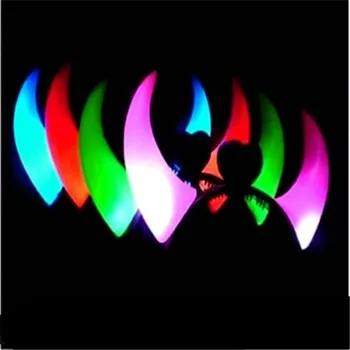 

Factory direct sale Light-Up Small Devil Horn Headband LED Flashing Kids Adults Headwear Wedding Dress Hair Decoration New