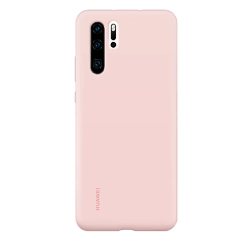 Huawei P30 Pro Case 100% Original From HUAWEI Official Liquid Silicone Protective Cover Microfiber Insided Huawei P 30 P 30Pro