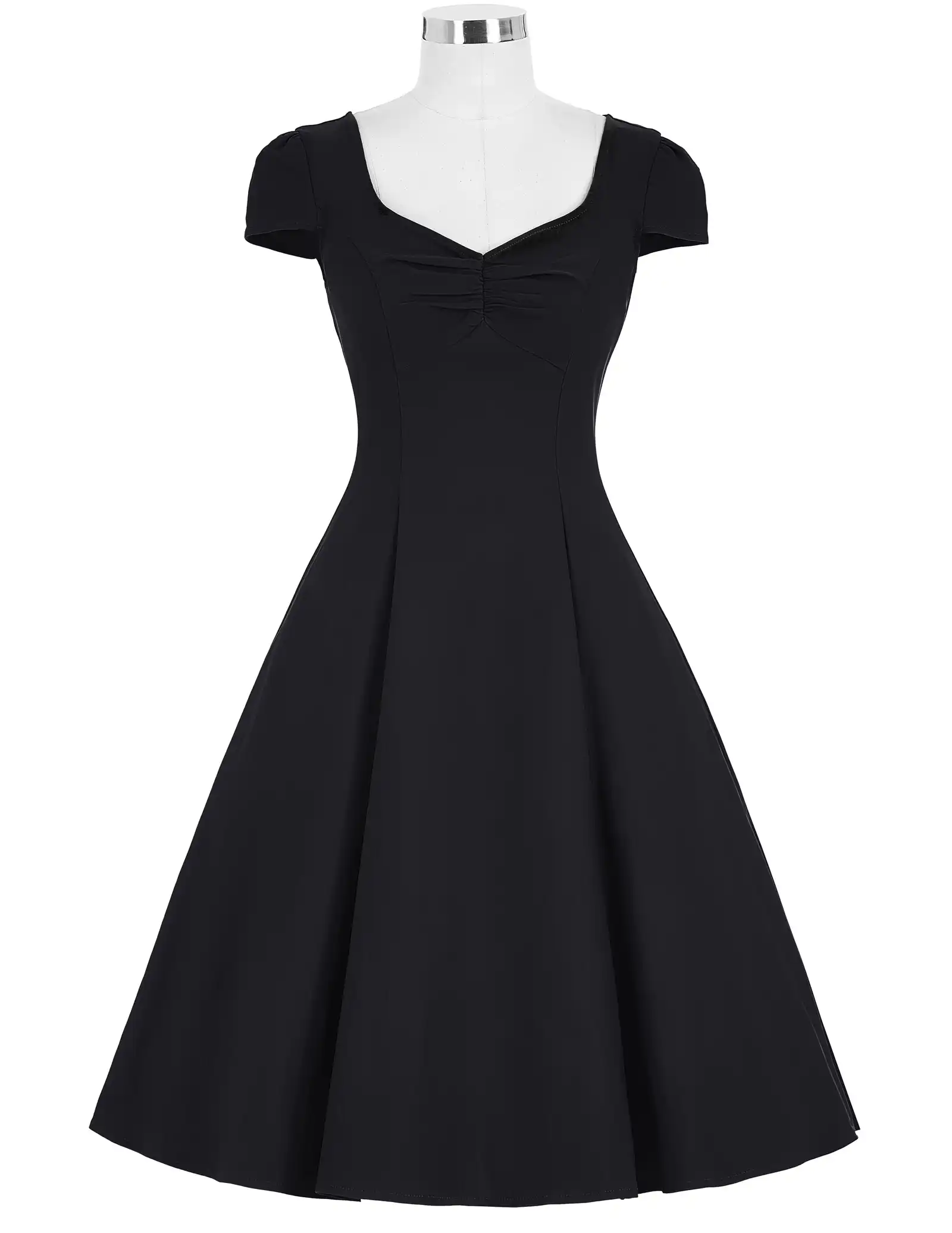 Detail Feedback Questions About Bp Red Green Black Dress Elegant 50s Bp Red Green Black Dress Elegant 50s Retro Vintage For Wedding Party Cap Sleeve Nylon