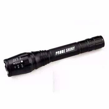 

New High Quality X800 XML T6 LED Zoom Tactical Military Flashlight Super Torch Set Drop Shipping