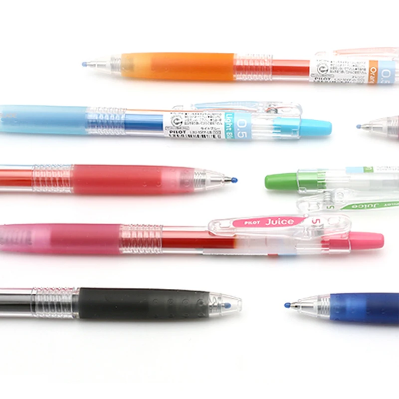 Ручка Pilot Juice, цветная гелевая ручка, LJU-10EF, 0,5 мм, 24 цвета на выбор, Супер Гладкие принадлежности для письма, художественные канцелярские принадлежности для студентов