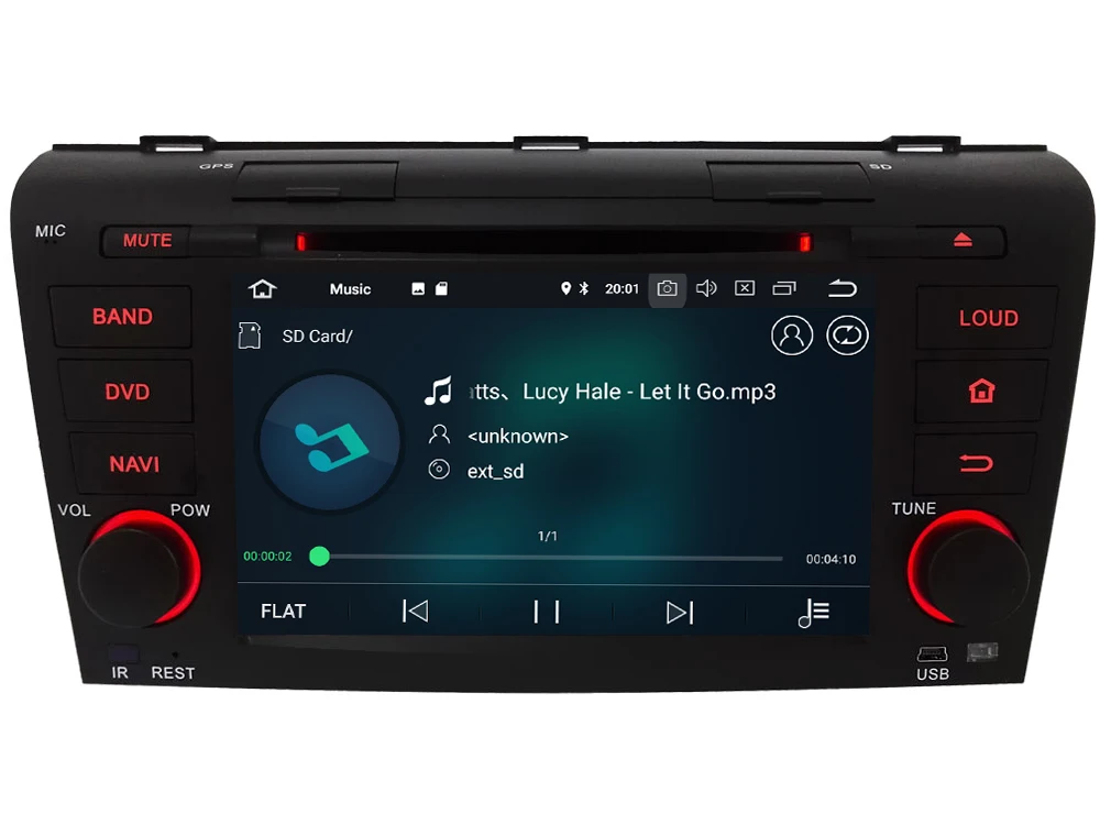Best KLYDE Android 8.0 4G WIFI Octa Core 4GB RAM 32GB ROM Car DVD Multimedia Player Radio Stereo GPS Navigation For Mazda 3 2004-2009 3