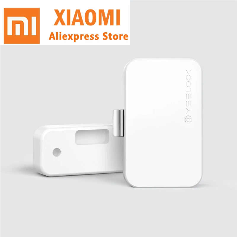 

New Xiaomi YEELOCK Smart Drawer Cabinet Lock Keyless Bluetooth APP Unlock Anti-Theft Child Safety File Security Drawer switch