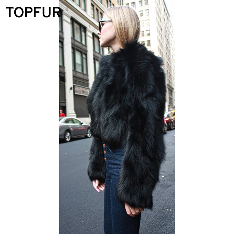 Black-Fox-Fur-jacket-S