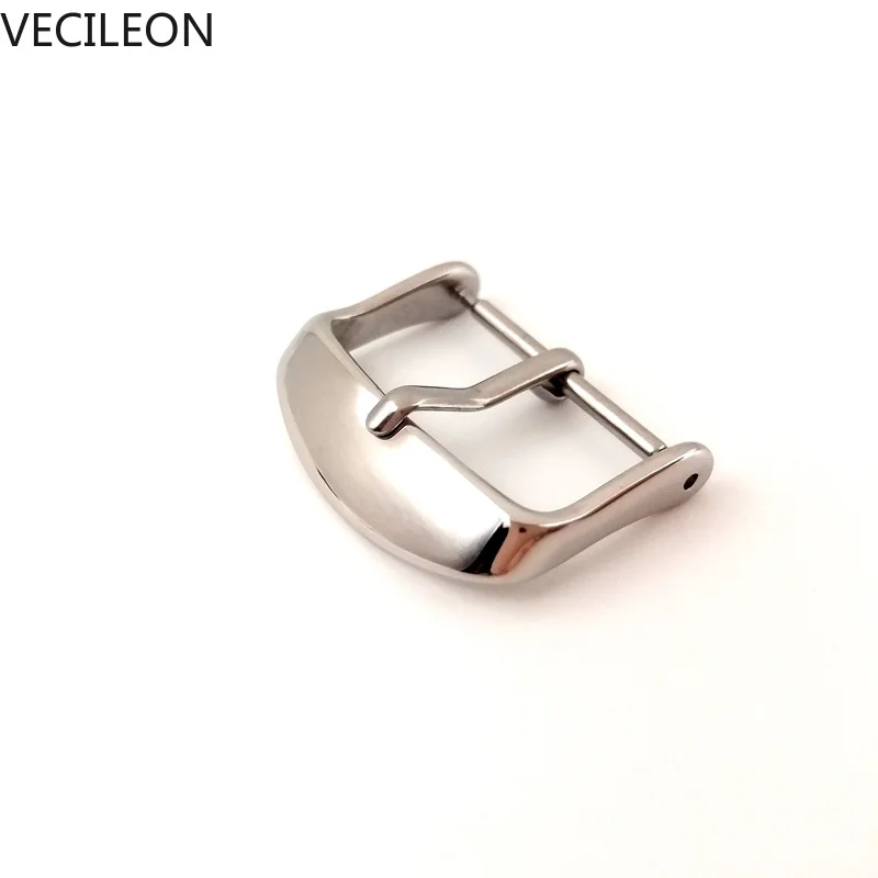 Watchbands Genuine Leather WatchBand Stainless Steel Buckle Clasp Watch Band Leather Strap 12,14, 16,18,20,22,24mm