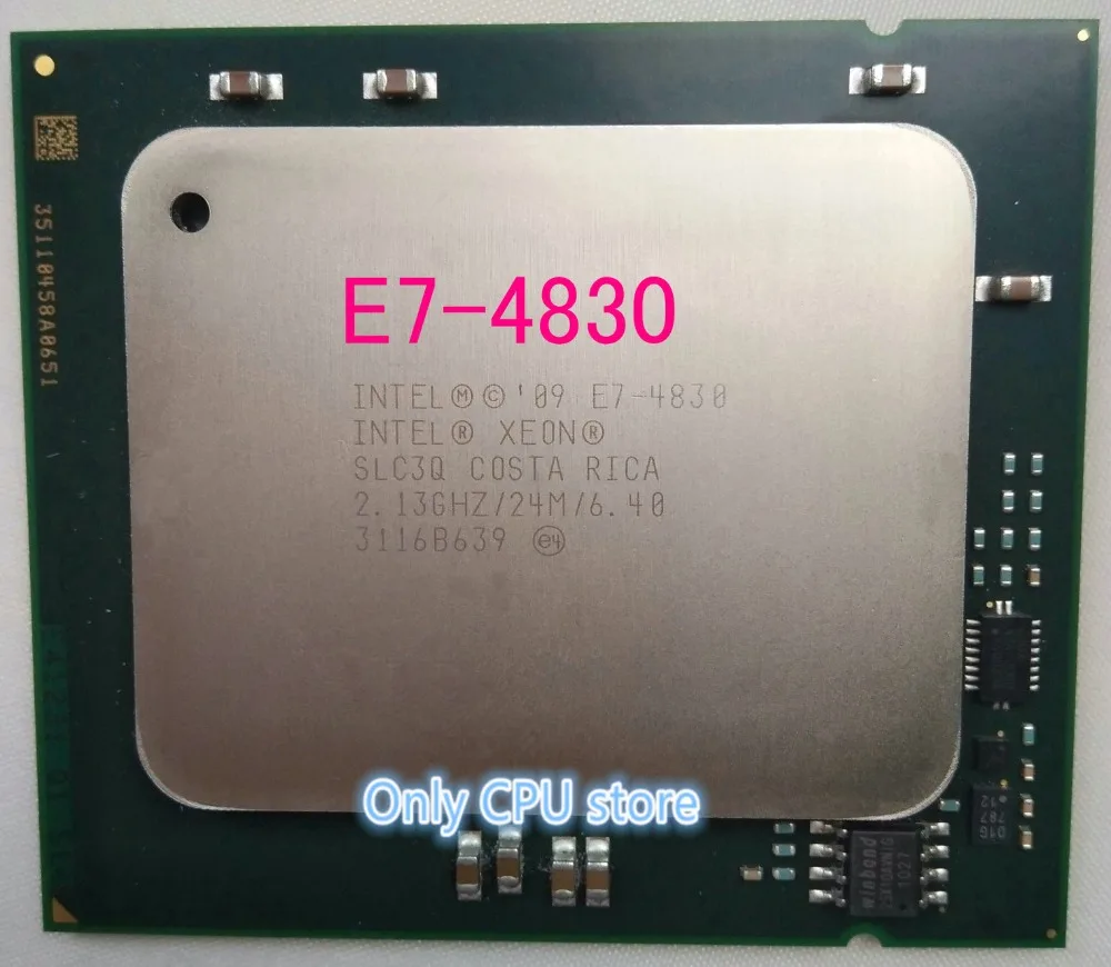 E7-4830 процессор Intel Xeon E7 4830 2,13 GHz 8-core 24MB 105W 32nm LGA1567