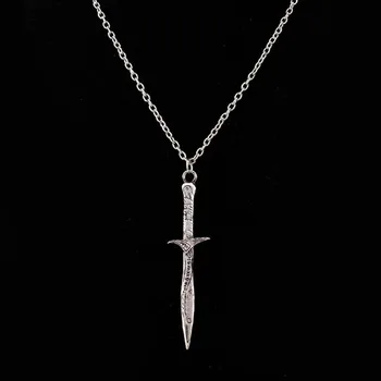 

Antique Retro Stab sword Sting Sword Pendant Necklace For Hot Film New