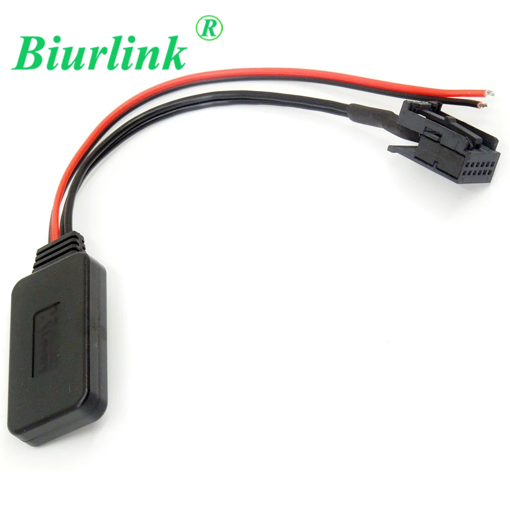 Biurlink Car Bluetooth Module Radio Stereo Aux Cable Adapter Wireless
