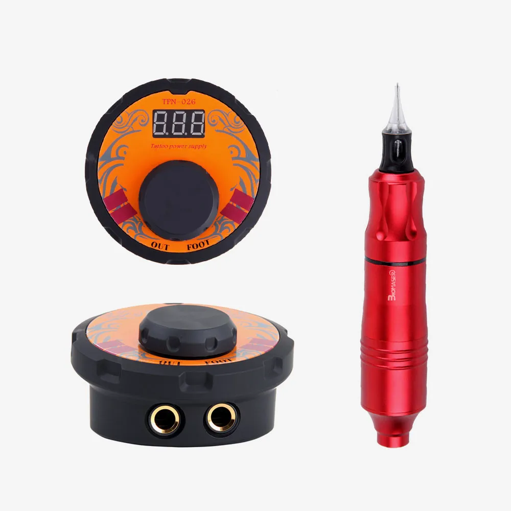 

Biomaser Professional Tattoo Power Supply Kit Rotary Pen Tattoo Cartridge Tattoo Machine Set Adjust Voltage Power Supplies Tools