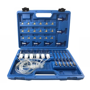 

Flow Diagnostic Cylinder Diesel Injector Flow Test Kit Common Rail Cylinder Test Tool Kit Diesel Adaptor Set Leak Off Tester Kit