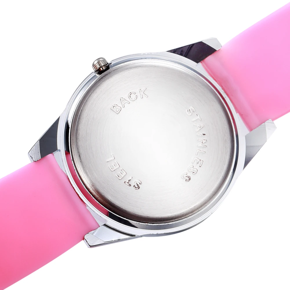 Детские наручные часы для девушек Reloj платье часы с рисунком розового котенка часы Дети Relogios студенческие часы подарок relogio feminino