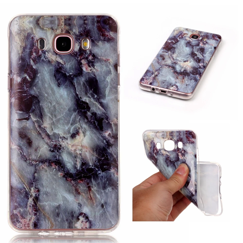 Soft Silicone Marble Cases for Samsung Galaxy J3 J5 J7