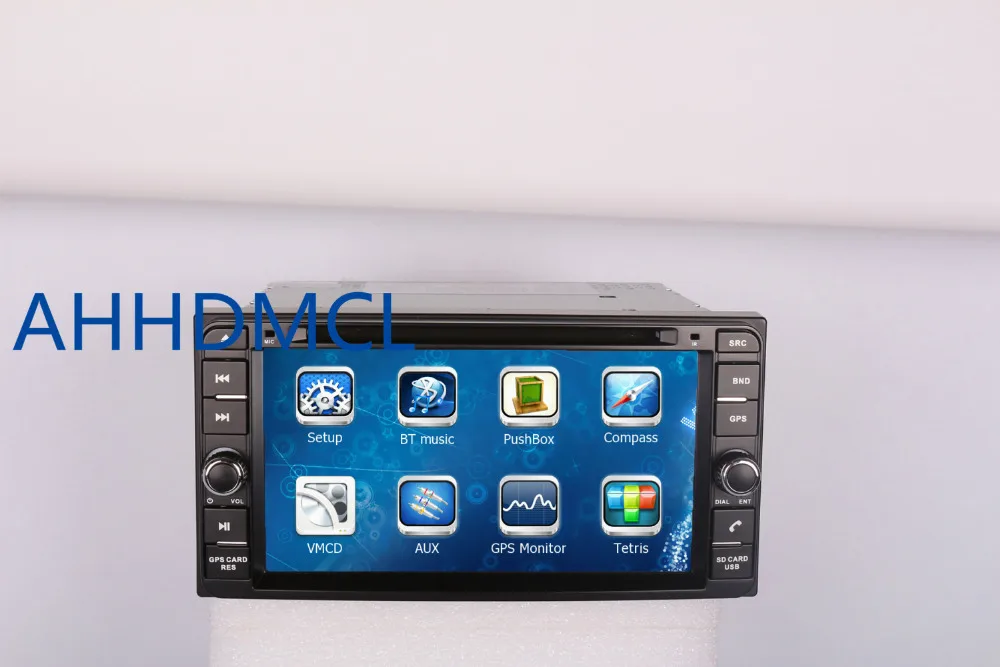 Top AHHDMCL 6.95 Inch Car Multimedia Player DVD Radio Stereo Audio GPS Navigation For Toyota Universal 1