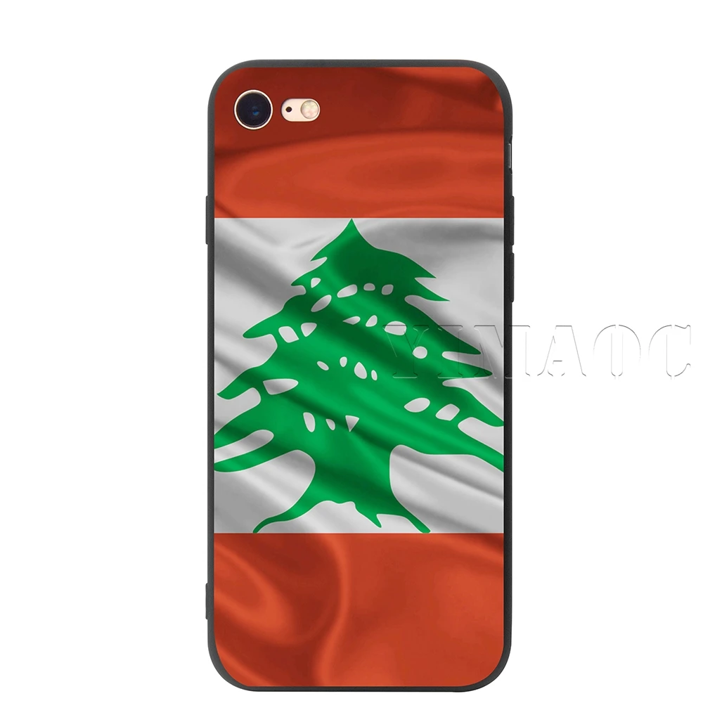 Мягкий силиконовый чехол YIMAOC lebanan Flag для iPhone 11 Pro XS Max XR X 8 7 6 6S Plus 5 5S SE - Цвет: 3