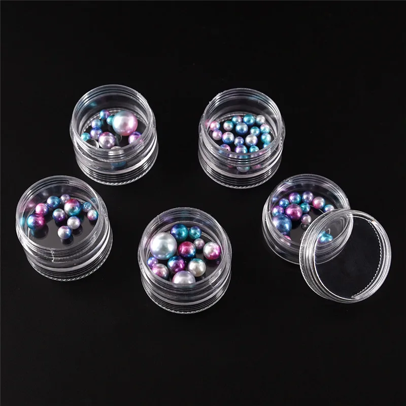 

1PCS 3.8*3.8*10cm Transparent 5 Slots Pills Box Medicine Box Case Organizer Holder