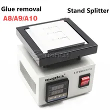 220 V 2 IN1 мобильный Экран стенд сепаратор снос кронштейн Отопление платформа A8/A9/A10 чип удаления клея