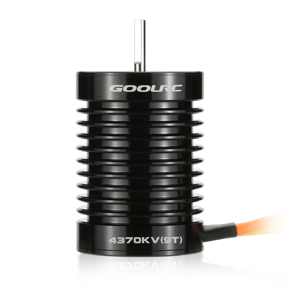 GoolRC F540 4370KV Brushless Motor S-45A ESC with 6.0kg Metal Gear Servo Upgrade Brushless Combo Set for 110 RC Car Truck (12)