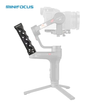 

MINIFOCUS Aluminum Handle Gimbal Handgrip with Cold Shoe for Zhiyun WeeBILL LAB Camera