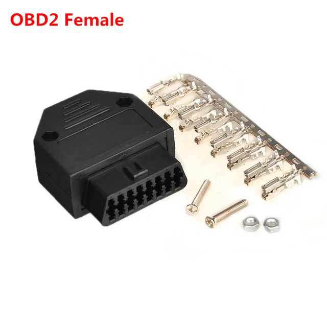 Лидер продаж! OBD OBD2 16Pin Женский удлинитель для открытия кабеля Автомобильный диагностический интерфейс разъем OBD II Женский конвертер OBD2 Мужской кабель