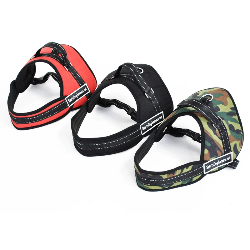 1pcs Nylon Pet Dogs Sports Chest Harness Pulling Training Dog Chest