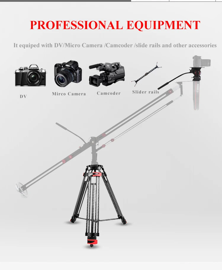 Miliboo MTT602A фон для профессиональной фотосъемки с изображением Портативный штатив Gorillapod без насадки для душа цифровой цифровых однообъективных зеркальных камер и однообъективных зеркальных Камера Максимальная нагрузка 10 кг