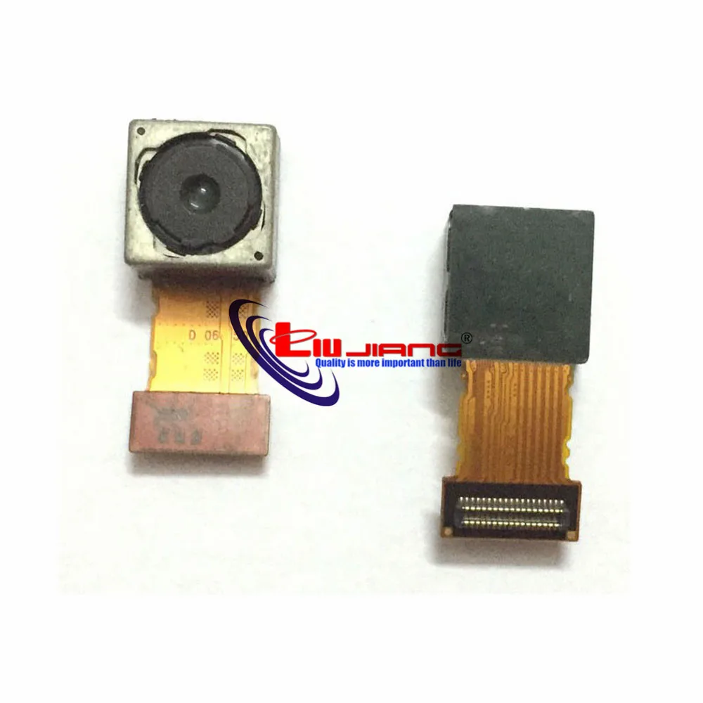 Для sony Z3 Z1 Compact Z2 Z4 Z5 Compact Mini D5803 D5833 Задняя Камера Основная большая камера Модуль гибкий кабель лента Запасная часть