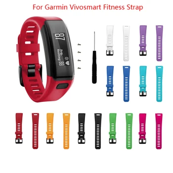 

Replacement Soft Silicone Bracelet Band Sport Strap WristBand Accessory for Garmin Vivosmart HR Smart Watches Band Sport