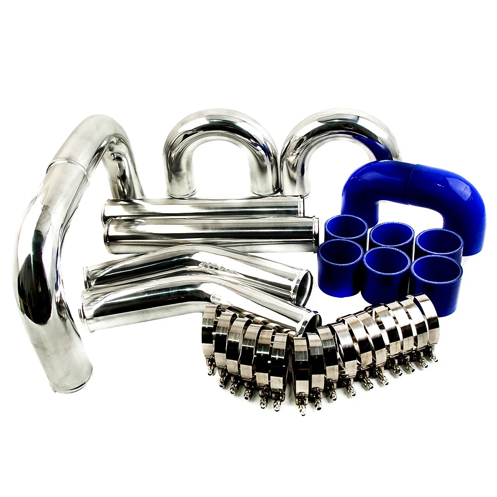 

3 Inches 3" 76mm Intercooler Pipe Piping Kit Air Intake DIY for all Turbo Universal