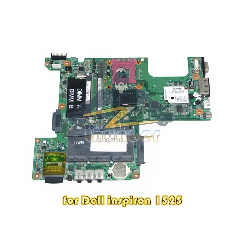 NOKOTION CN-0PT113 0PT113 48.4W002.031 для dell inspiron 1525 материнская плата для ноутбука gm965 ddr2 ЦП