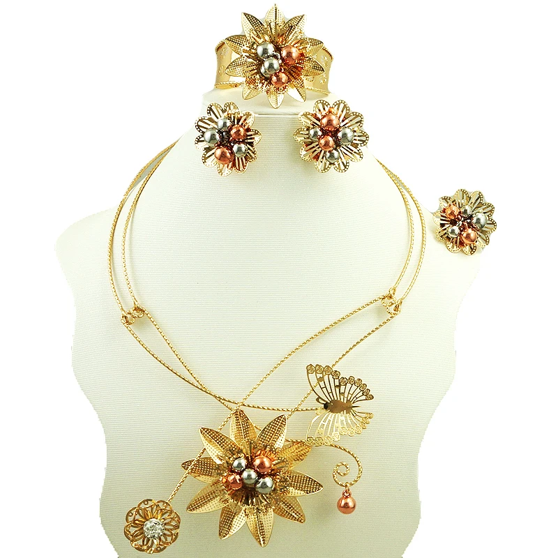 

gold jewelry sets african necklace fashion wedding jewelry sets african beads jewelry set jewelry accessories