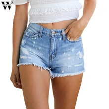 Womail, короткие женские летние джинсы с кисточками, обтягивающие, на молнии, популярные короткие брюки, повседневные шорты, джинсовые цветные, новинка, Прямая поставка A1