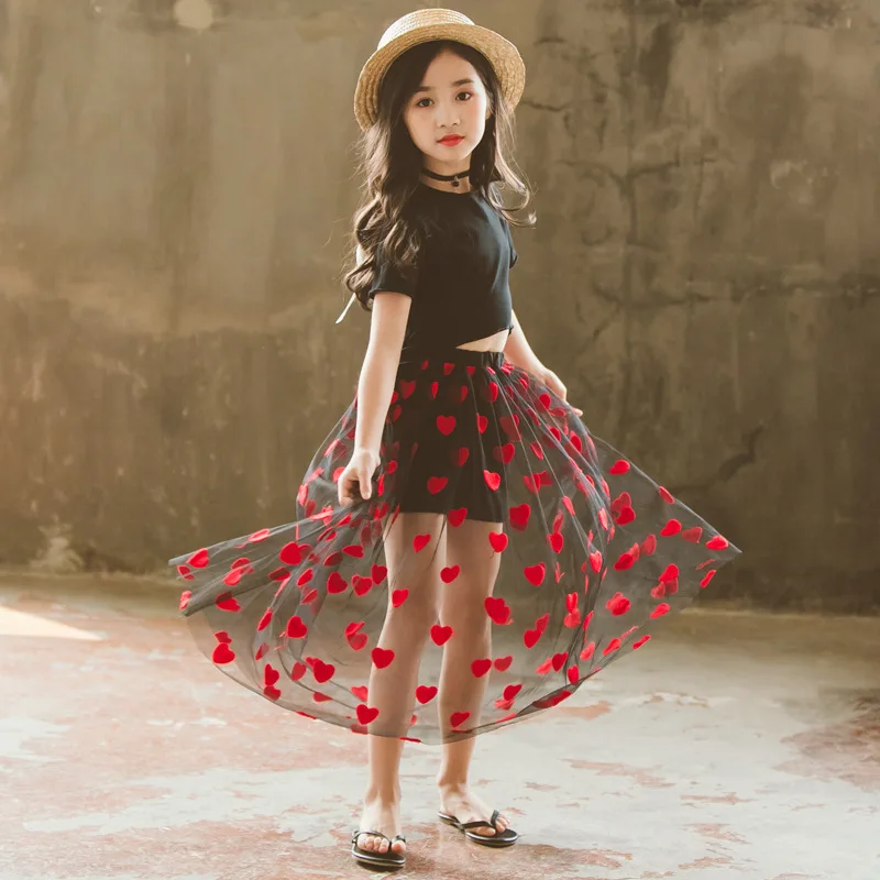 skirt for girls embroidery heart pattern teenager summer 2018 maxi long mesh tulle girl skirts children clothes 10 12 14 years skirts aliexpress skirt for girls embroidery heart pattern teenager summer 2018 maxi long mesh tulle girl skirts children clothes 10 12 14 years