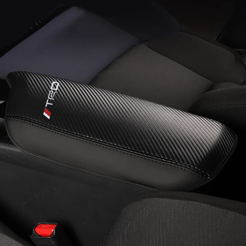 RHD! Для Toyota C-HR центральной консоли поручень подсветки перчаточного ящика с кожаным верхом и ТРД украшения покрытие автомобиля для укладки