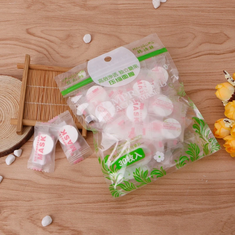 

Disposable Face Mask Cotton Skin Care Compress Tablet Paper Facial Masks