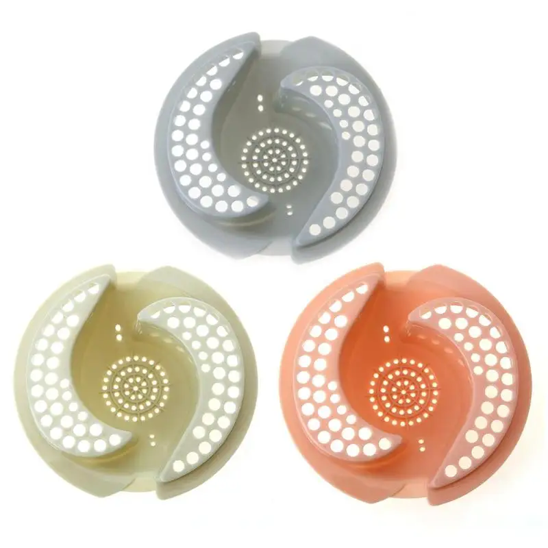 

Plastic Kitchen Drain Plugs Sink Strainers Sewer Hair Filter Collect Bath Floor Drain Stopper Sink Floor Drain Plug Kitchen Use