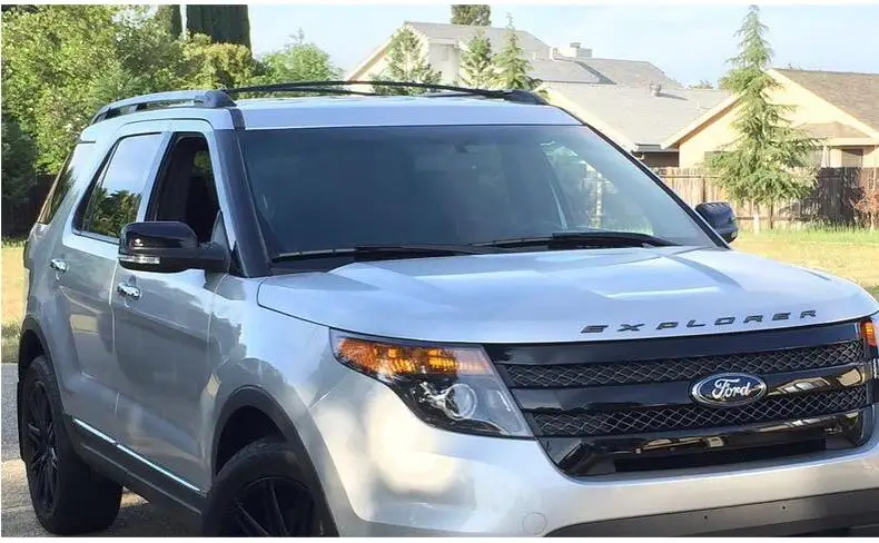 Для Ford Explorer 2013 2014 2015 рейки на крышу для багажника брусья верхние Перекрещенные