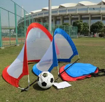 Детская маленькая футбольная рама простая эластичная Складная портативная подвижная футбольная игра для детей