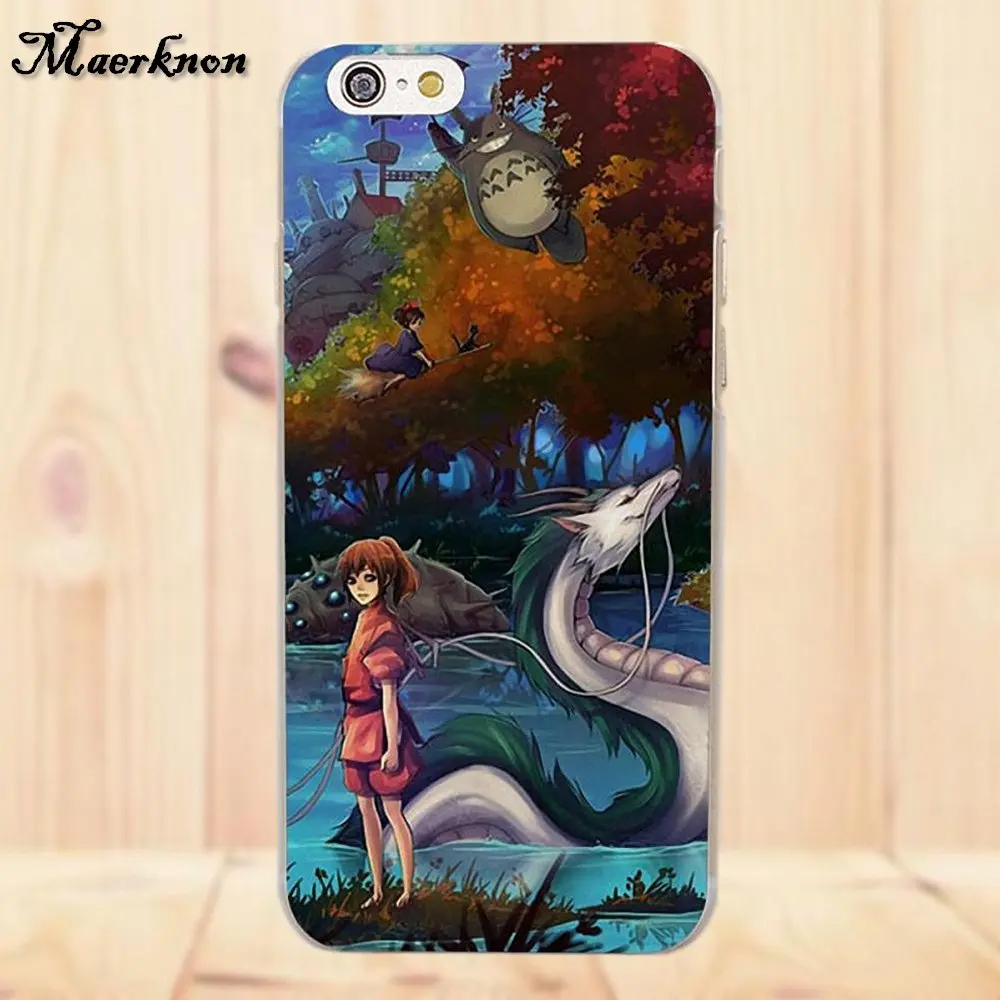 Мягкий чехол накладка для Xiaomi Redmi 4 3 3S Pro Mi3 Mi4 Mi4i Mi4C Mi5 Mi5S Mi Max Note 2 Studio Ghibli Anime|spirited