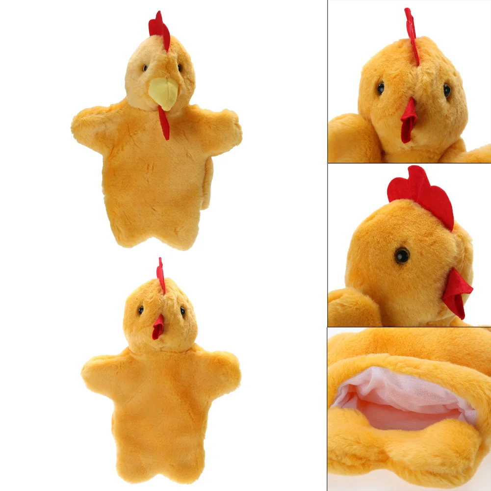 

Cute Animal Hand Puppet Baby Kids Child Developmental Soft Doll Plush Toy Fun Parent-children Interaction Toy Early Education