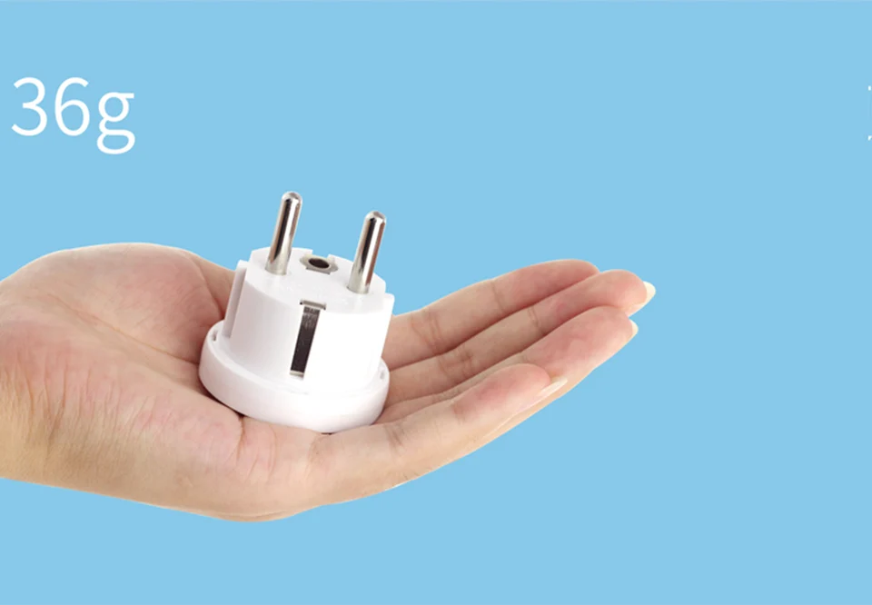 1PC US AU To EU Plug USA AUS To Euro Europe Travel Wall AC Power Plug Wall Charger Outlet Adapter Converter 2 Round Pin Socket (9)