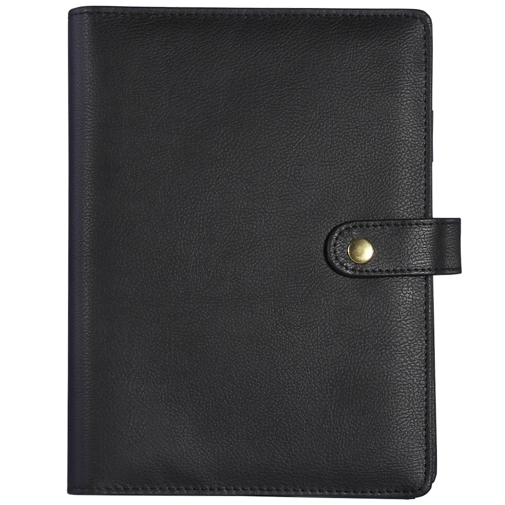 A5 Planner A6 Binder Personal Organizer Refillable Notebook PU Leather Agenda Spiral-Binder Black Organizers A5 Planner A6 Binder Personal Organizer Refillable Notebook PU Leather Agenda Spiral-Binder Black Organizers