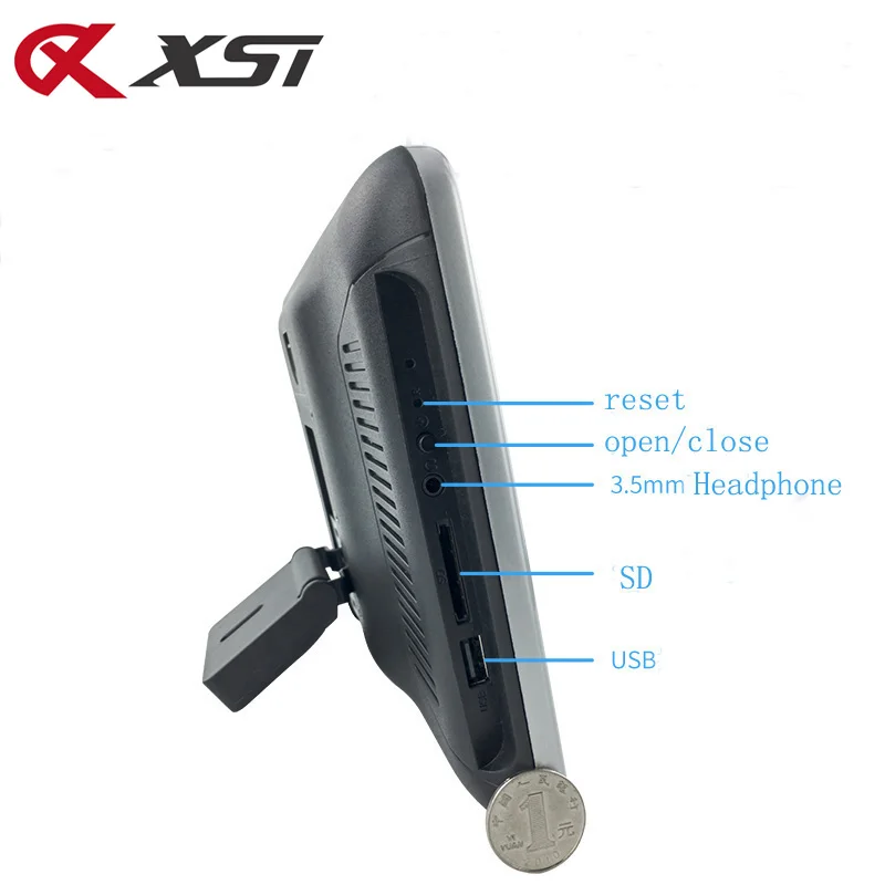 XST 10 1 дюймовый телефон с Wi Fi IPS сенсорный экран автомобильный монитор на
