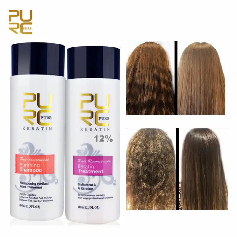 Purc 12 100ml Brazilian Formalin Keratin Hair Treatment 100ml