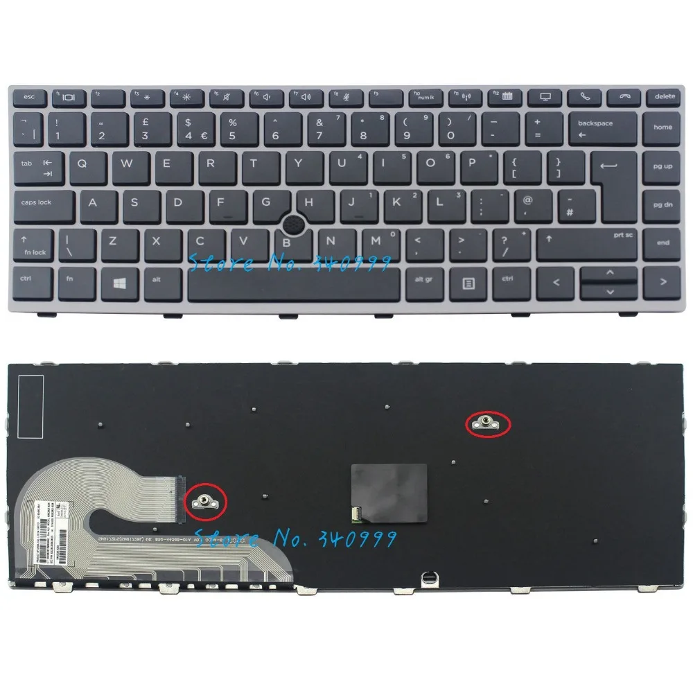 

Keyboard for HP EliteBook 840 G5 without Backlit UK NEW SG-90400-2BA